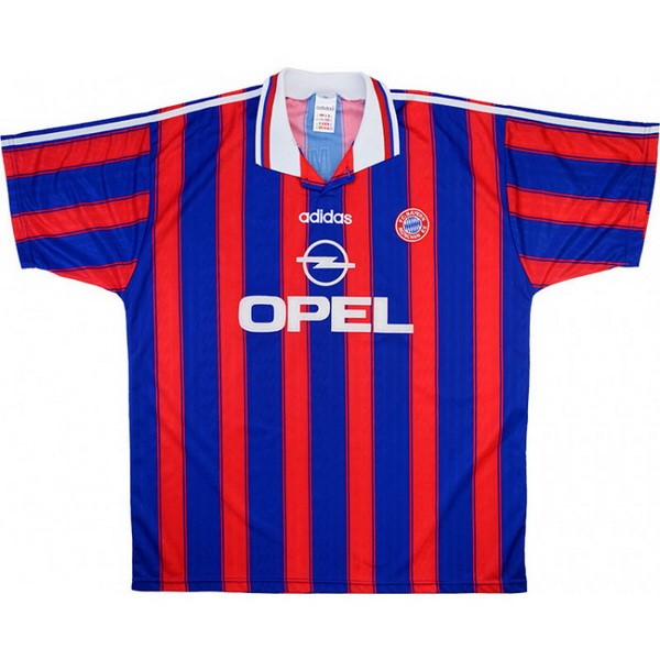 Tailandia Camiseta Bayern Munich 1ª Kit Retro 1995 1997 Azul Rojo